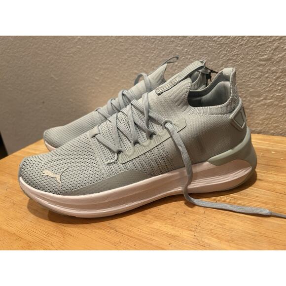 Puma Softride Symmetry Fuzion Wns Light Blue Women Running Shoes Size 9 - Picture 2 of 6